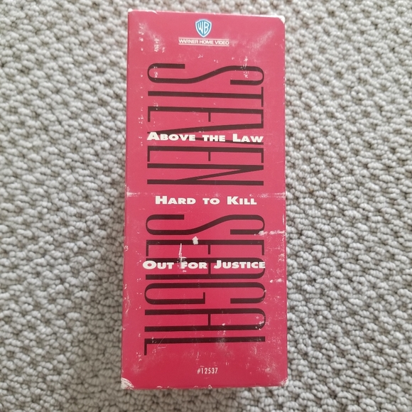 Steven Seagal Movies Trilogy VHS Videos 3 pk Rare - Picture 11 of 13